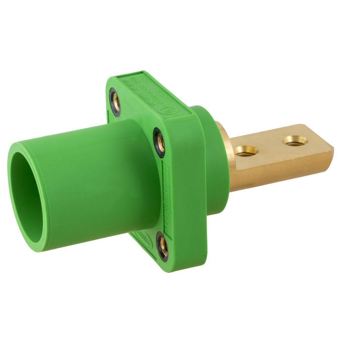 Hubbell Wiring Device-Kellems HBLMRB2GN Single Pole Receptacles