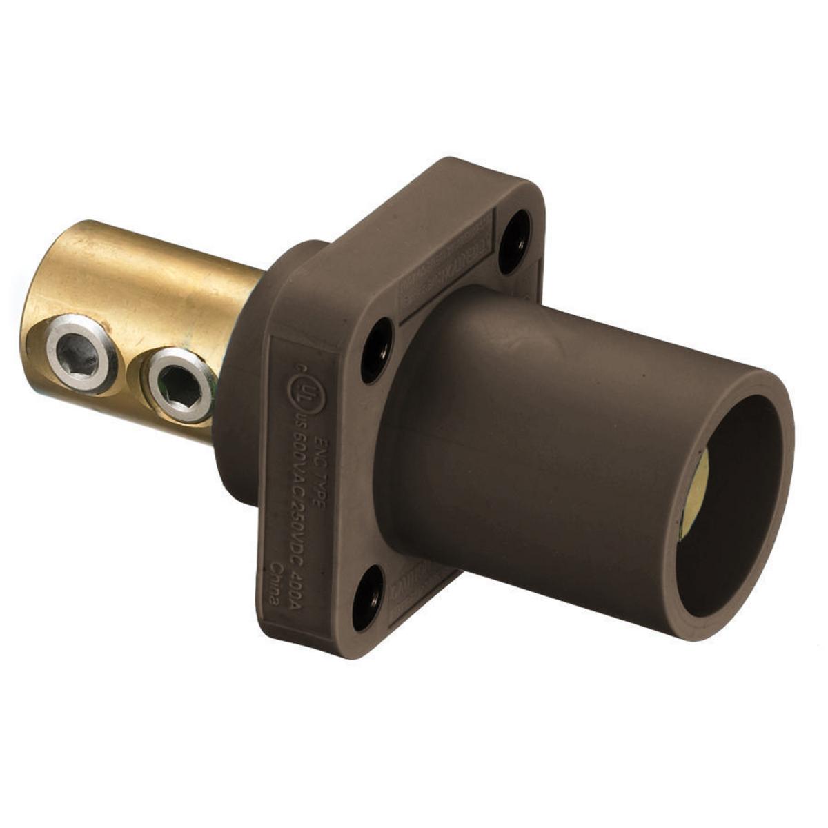 Hubbell Wiring Device-Kellems HBLMRBN Single Pole Receptacles