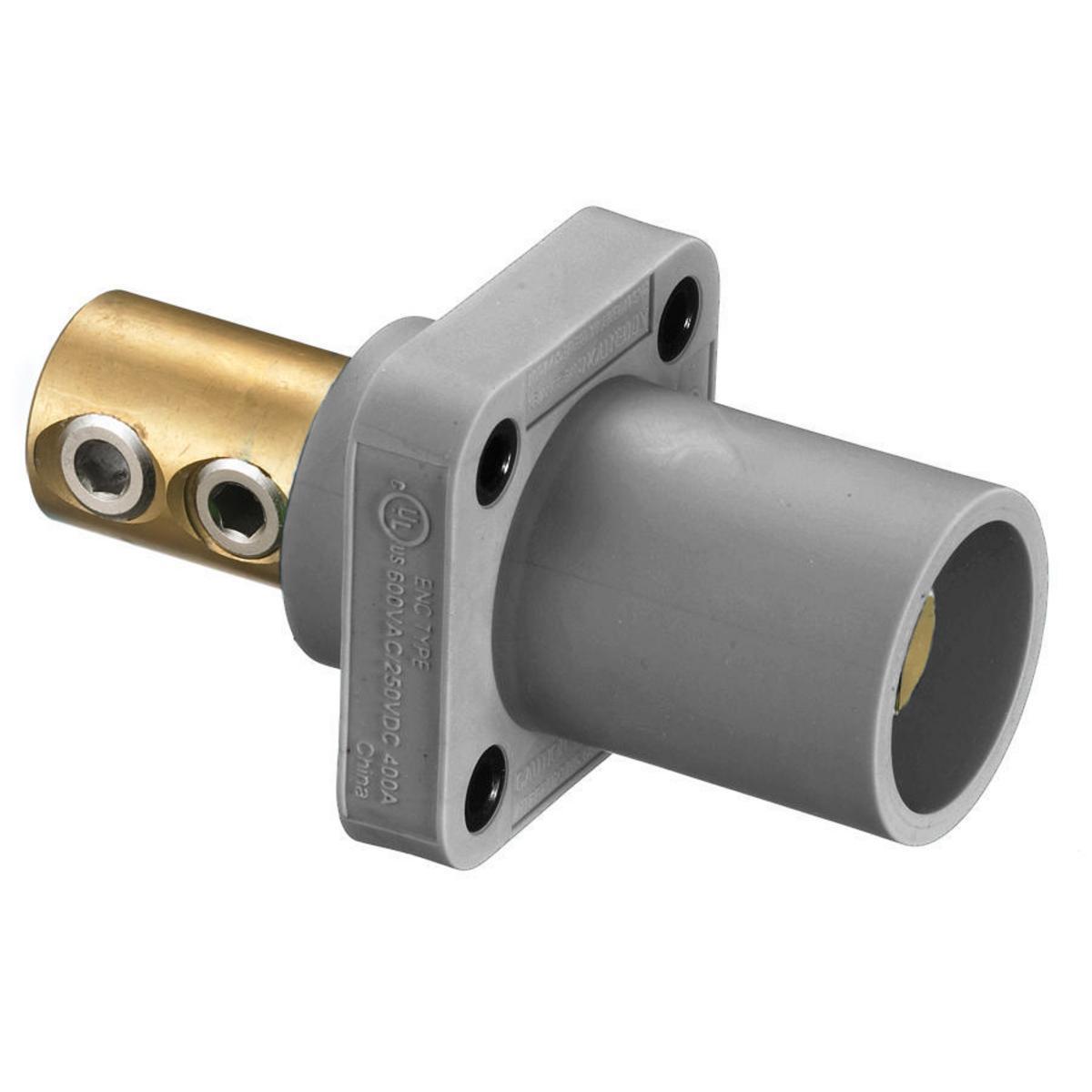Hubbell Wiring Device-Kellems HBLMRGY Single Pole Receptacles