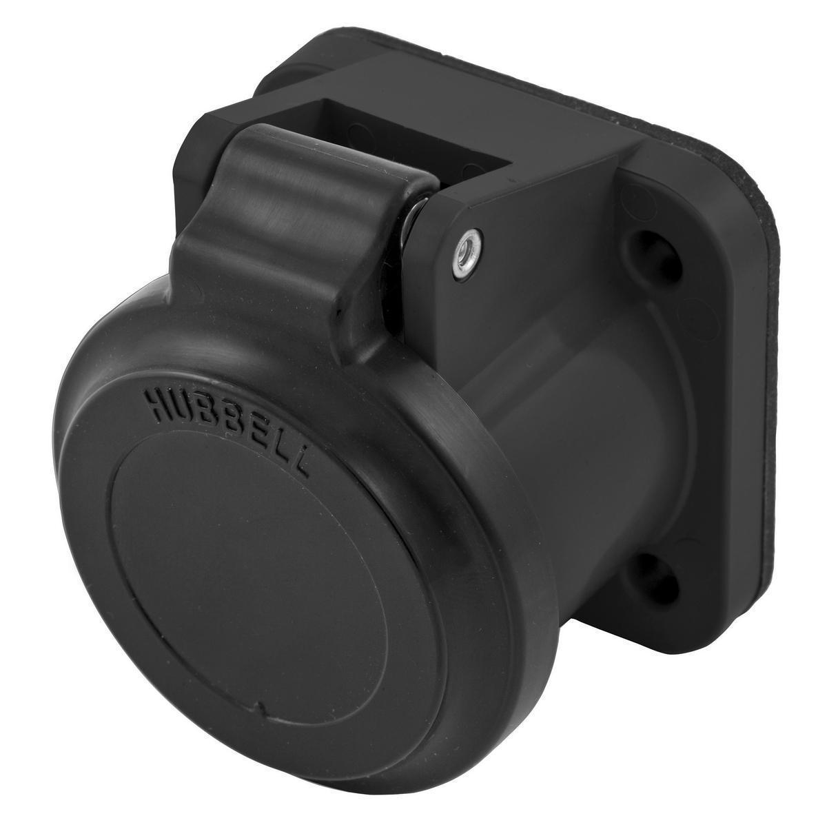 Hubbell Wiring Device-Kellems HBLNCABK Single Pole Connector Caps & Covers