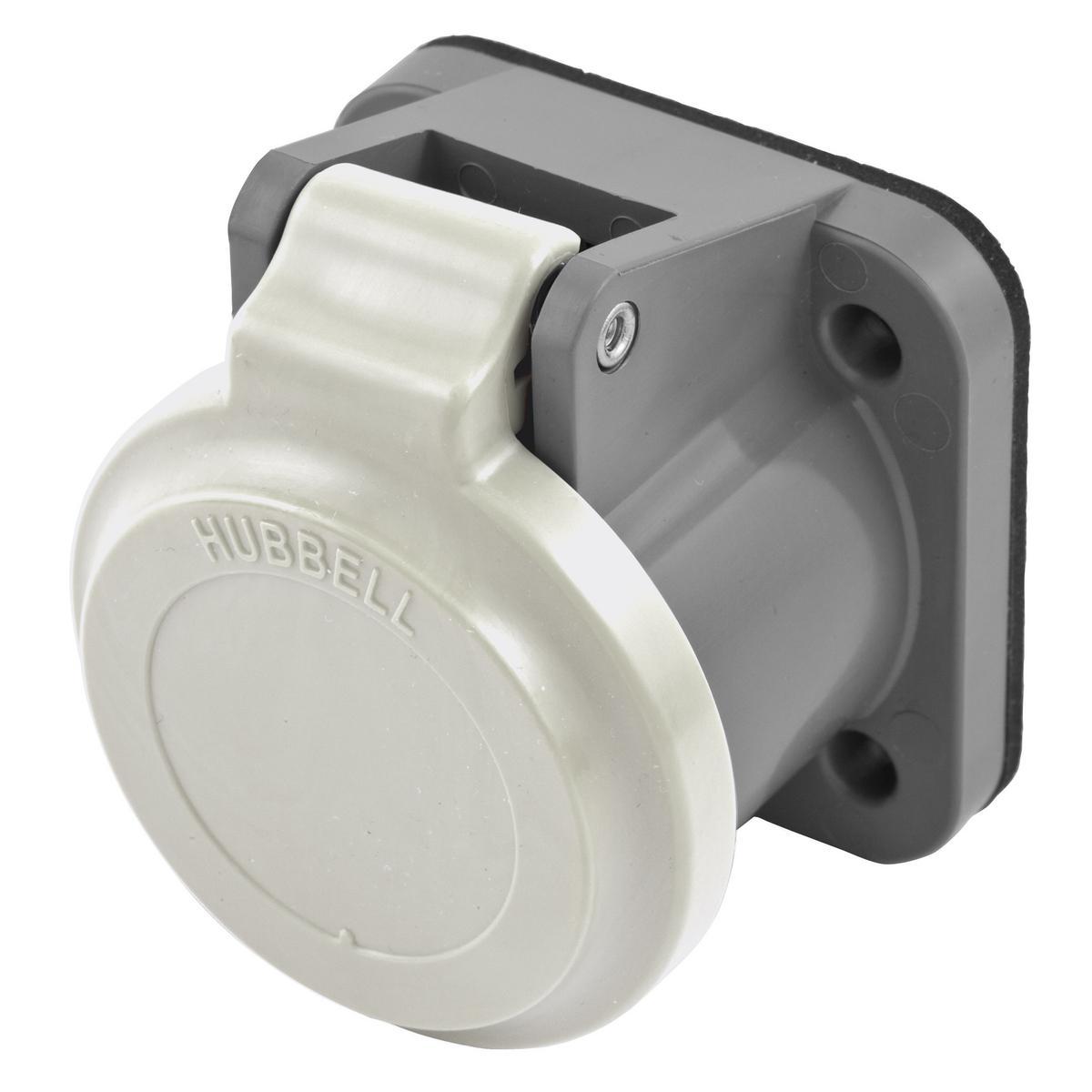 Hubbell Wiring Device-Kellems HBLNCW Single Pole Connector Caps & Covers