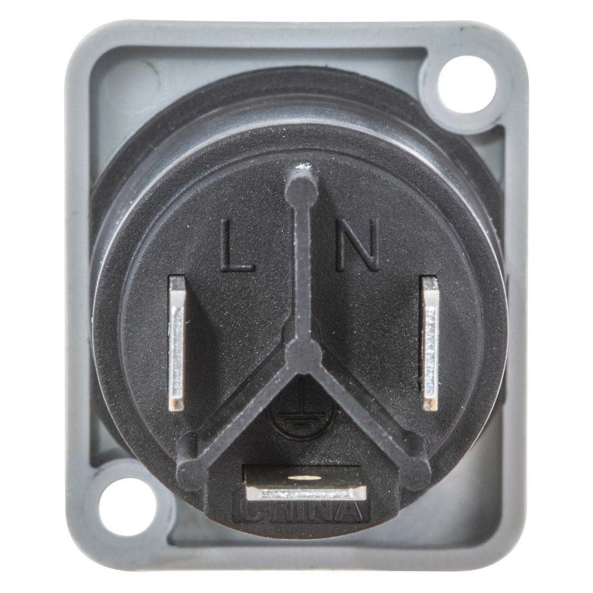 Hubbell Wiring Device-Kellems HBLPMOGY Locking Flanged Inlets & Outlets