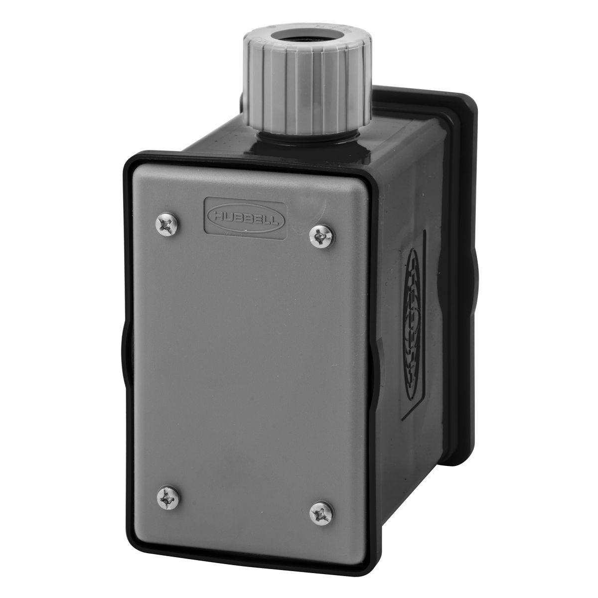 Hubbell Wiring Device-Kellems HBLPOB1BK Switch - Device Outlet Boxes
