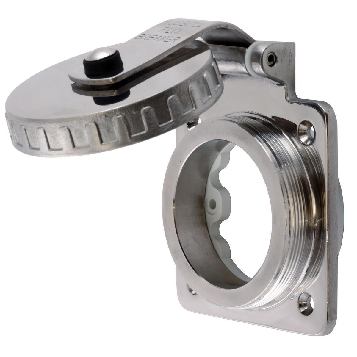 Hubbell Wiring Device-Kellems HBLRRELCI Straight Blade Flanged Inlets & Outlets