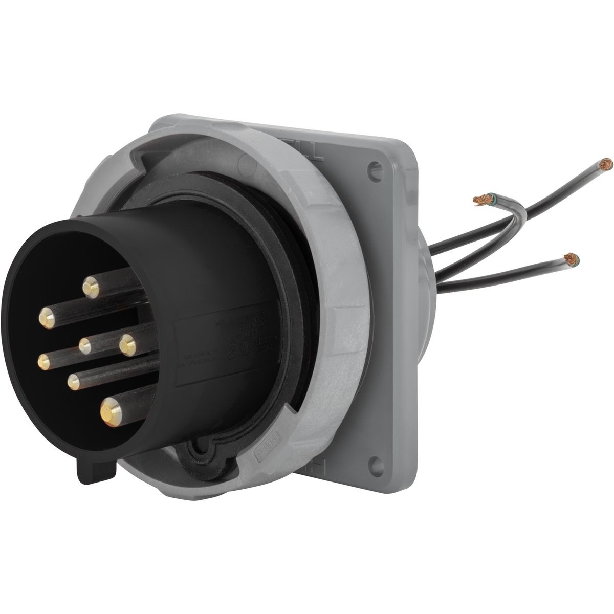 Hubbell Wiring Device-Kellems HBLS430B5WC Pin & Sleeve Inlets