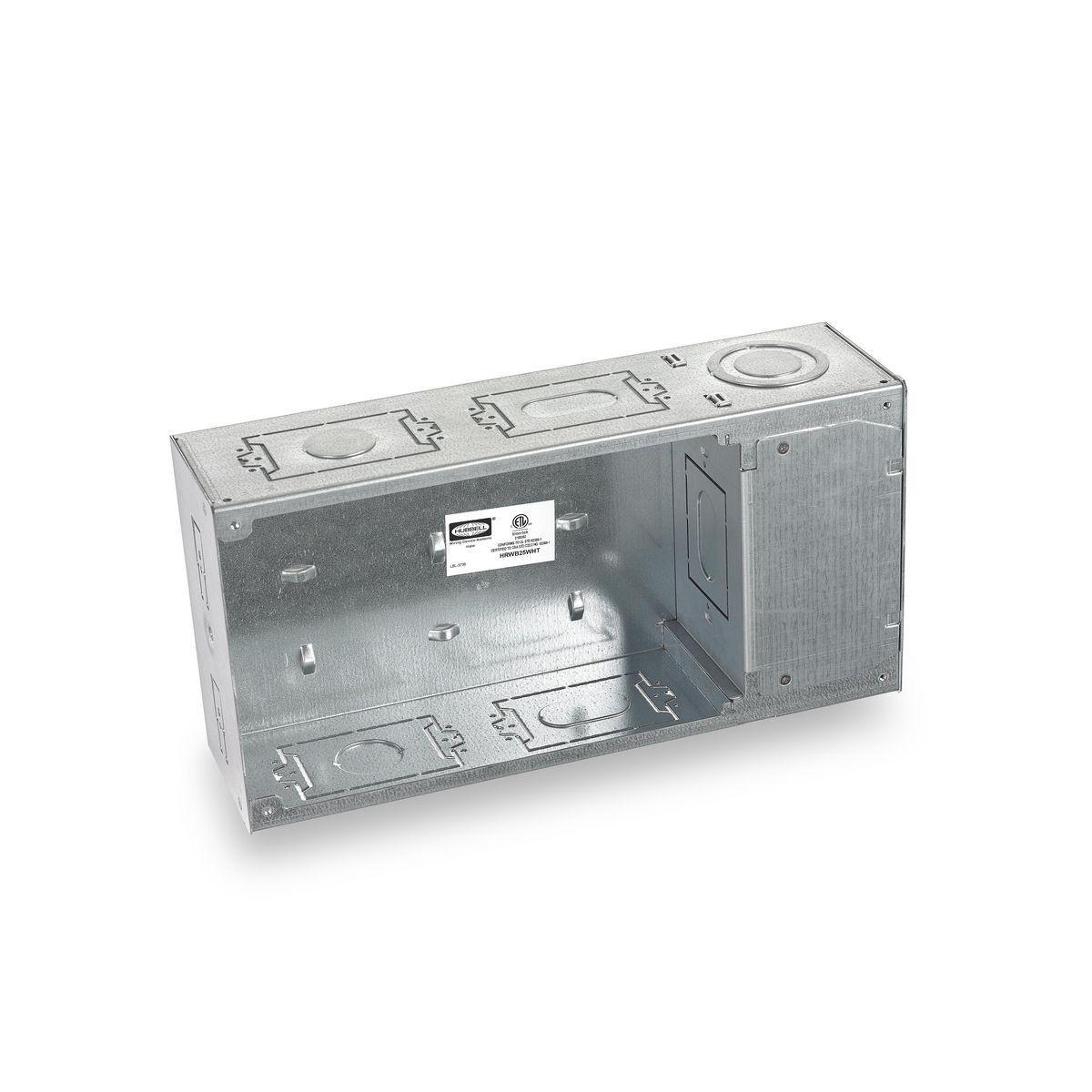 Hubbell Wiring Device-Kellems HRWB25BLK Gang Box