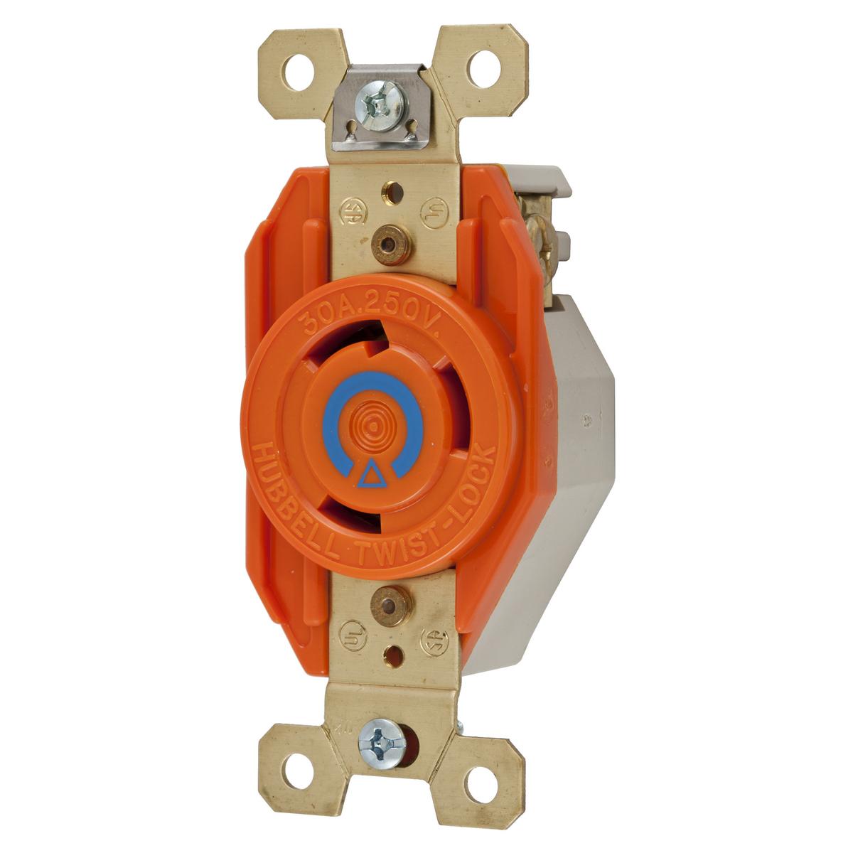 Hubbell Wiring Device-Kellems IG2620 Locking Receptacles
