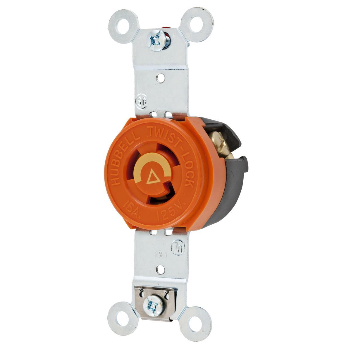 Hubbell Wiring Device-Kellems IG4710 Locking Receptacles