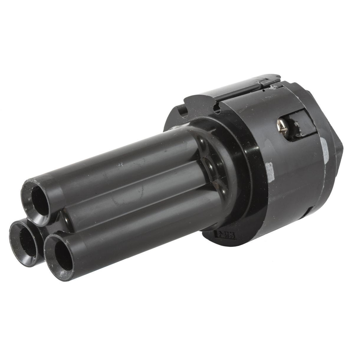Hubbell Wiring Device-Kellems Insulgrip® IN4100FS2 Female Heavy Duty Standard Watertight Screw Mount Connector/Receptacle Interior, 600 V AC/250 V DC, 100 A, 3 Poles, 4 Wires, Screw Terminal Connector