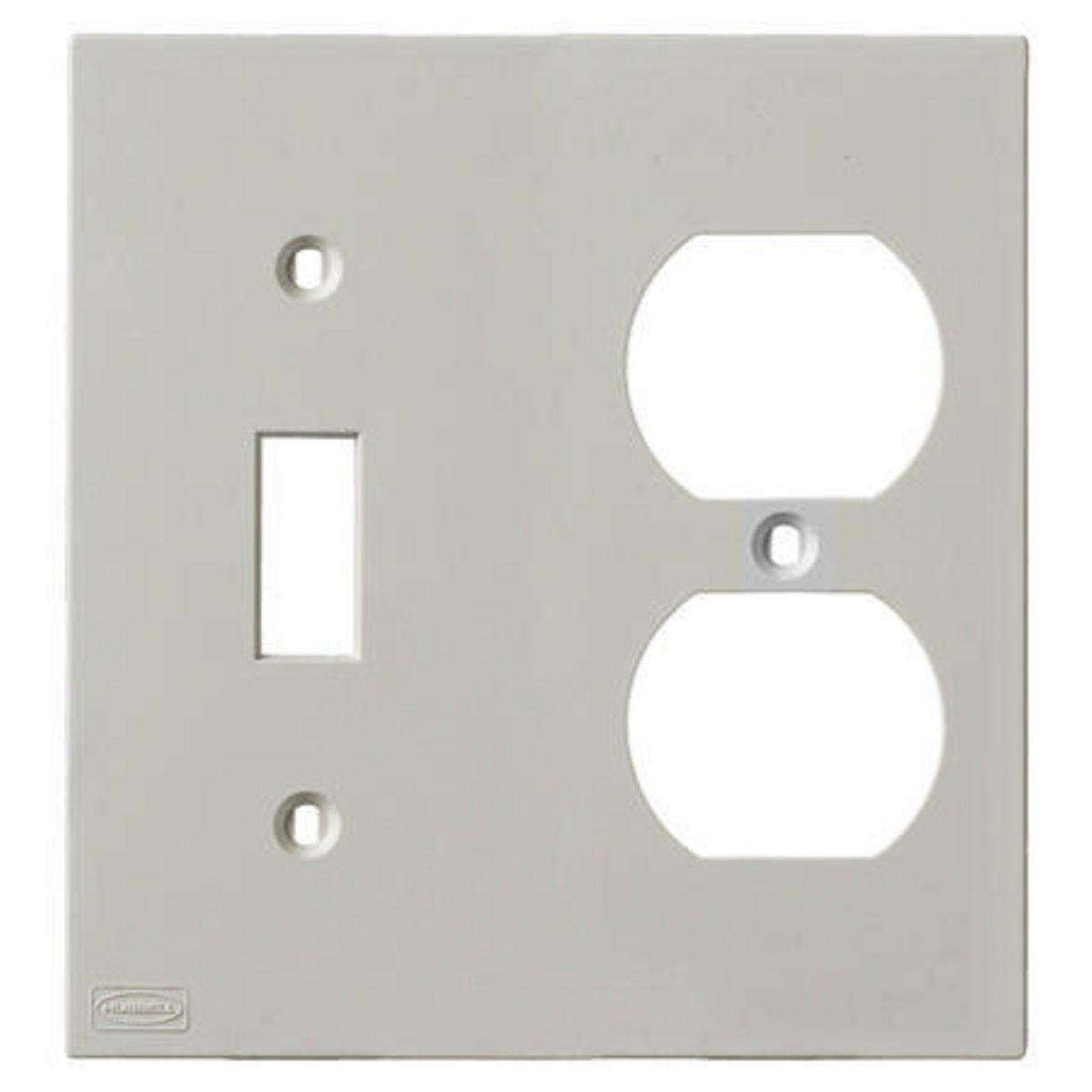 Hubbell Wiring Device-Kellems KP18 Raceway Outlet Box Covers & Plates