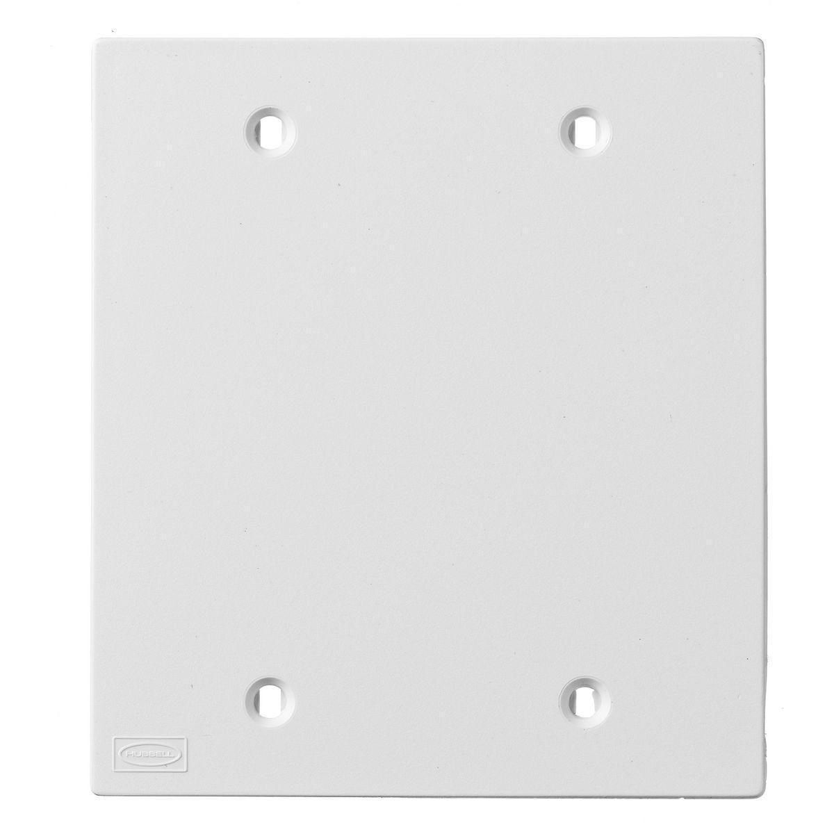 Hubbell Wiring Device-Kellems KP24W Raceway Outlet Box Covers & Plates