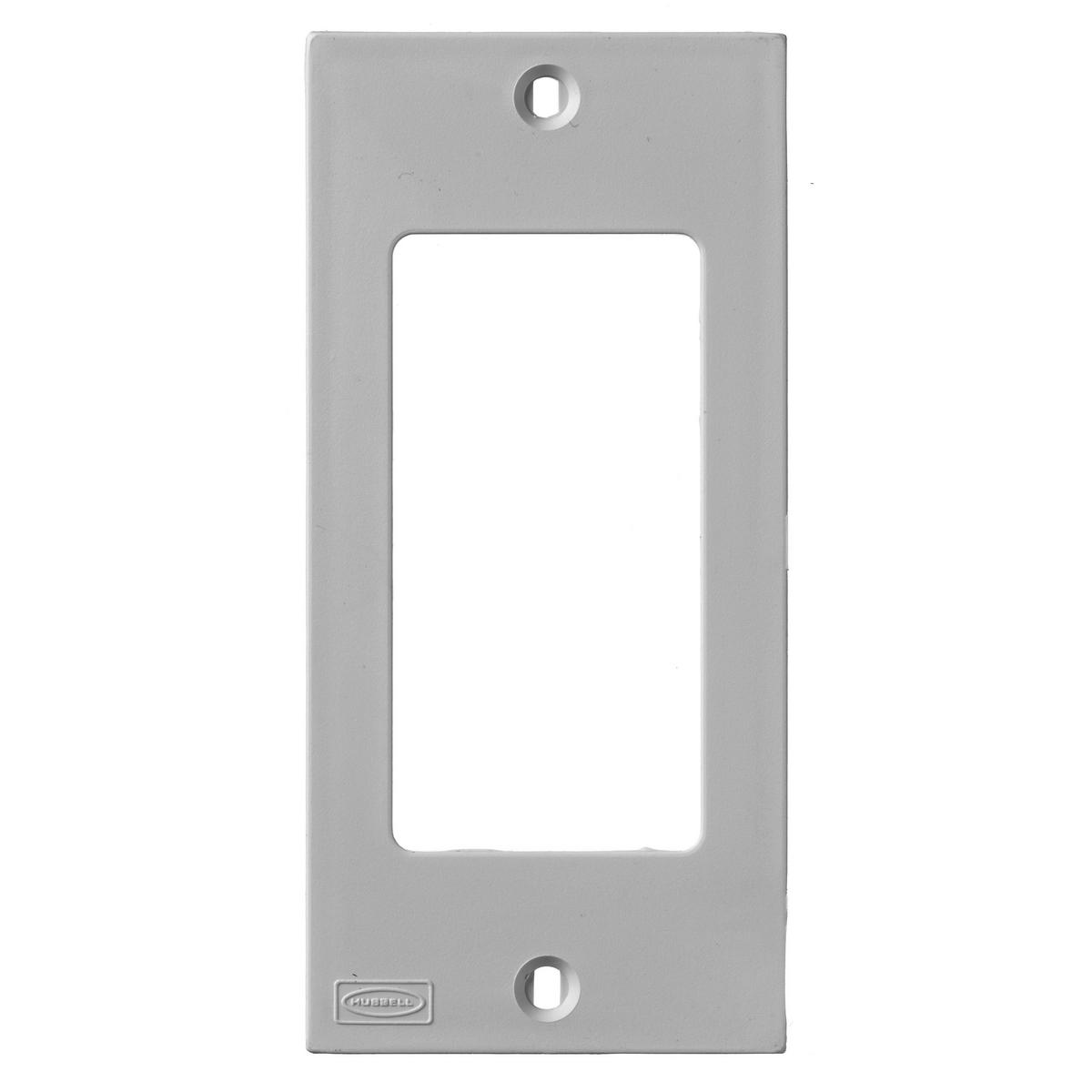 Hubbell Wiring Device-Kellems KP26GY Raceway Outlet Box Covers & Plates