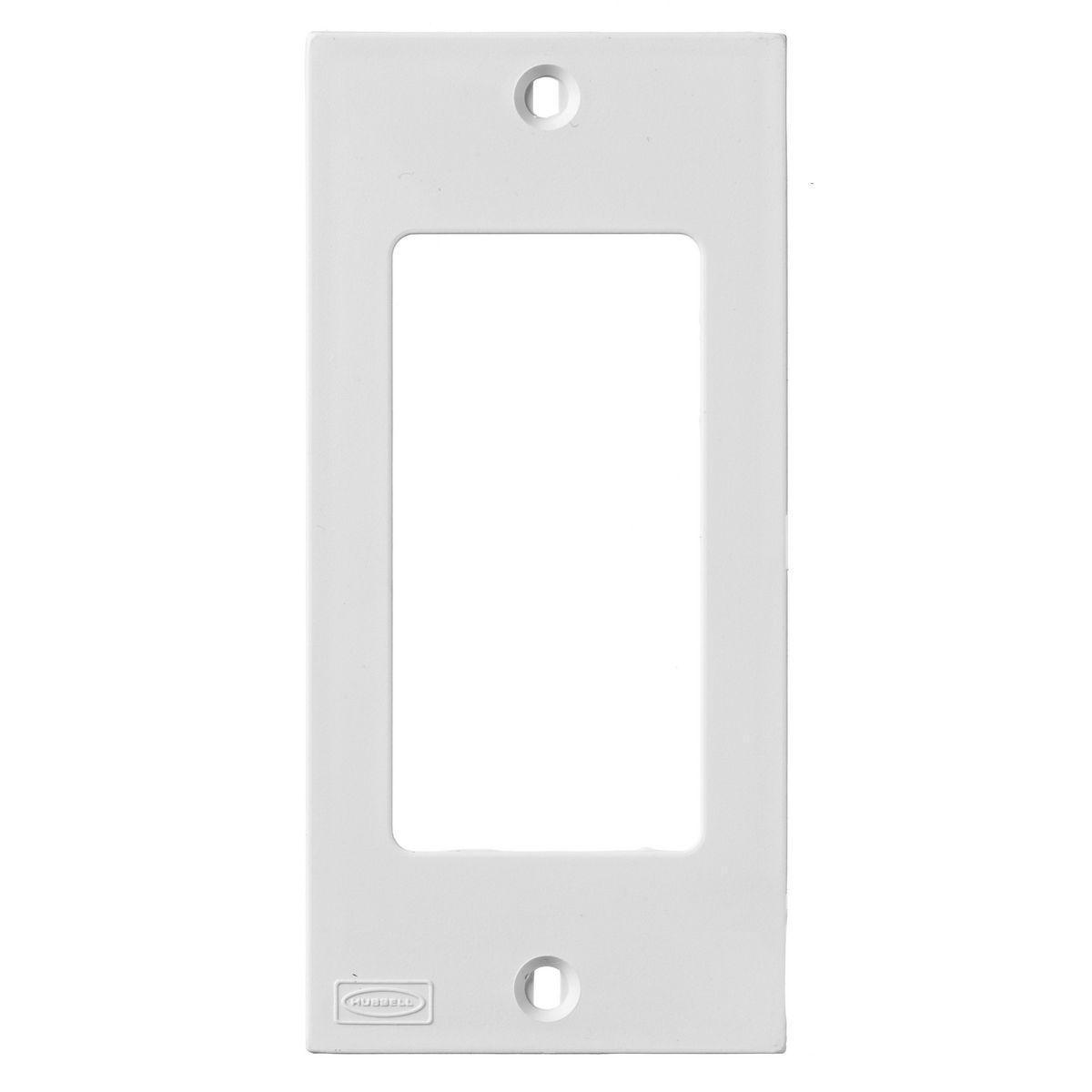 Hubbell Wiring Device-Kellems KP26W Raceway Outlet Box Covers & Plates