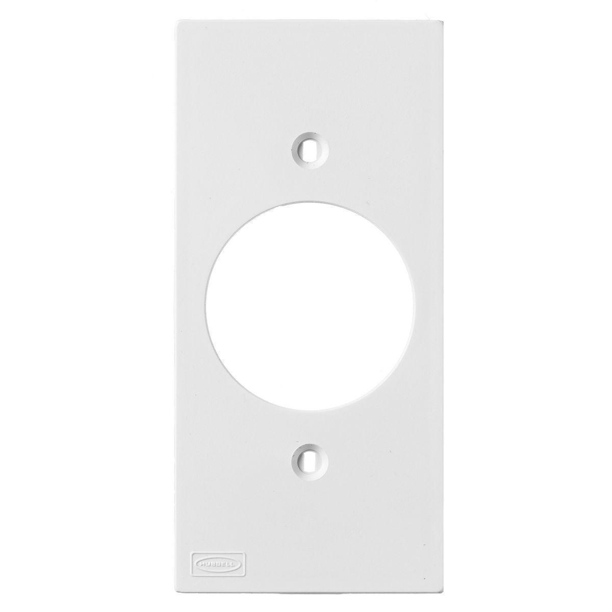 Hubbell Wiring Device-Kellems KP720W Raceway Outlet Box Covers & Plates