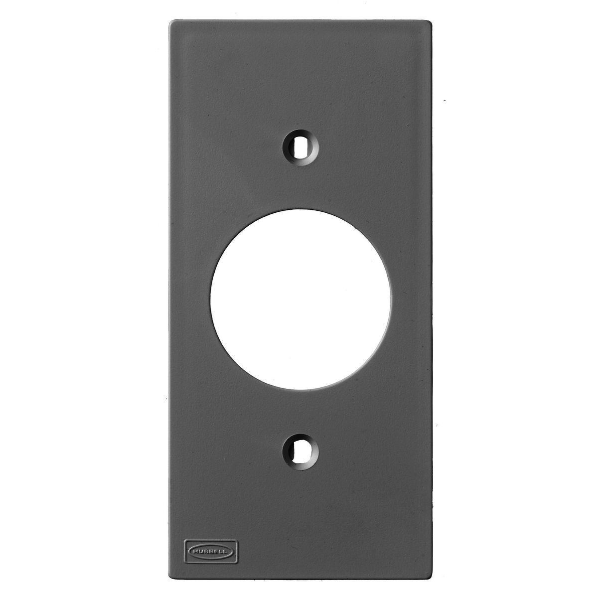 Hubbell Wiring Device-Kellems KP7BK Raceway Outlet Box Covers & Plates