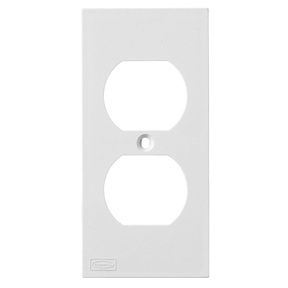 Hubbell Wiring Device-Kellems KP8W Raceway Outlet Box Covers & Plates