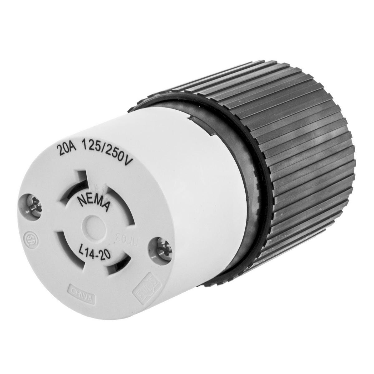 Hubbell Wiring Device-Kellems L1620C Locking Connectors