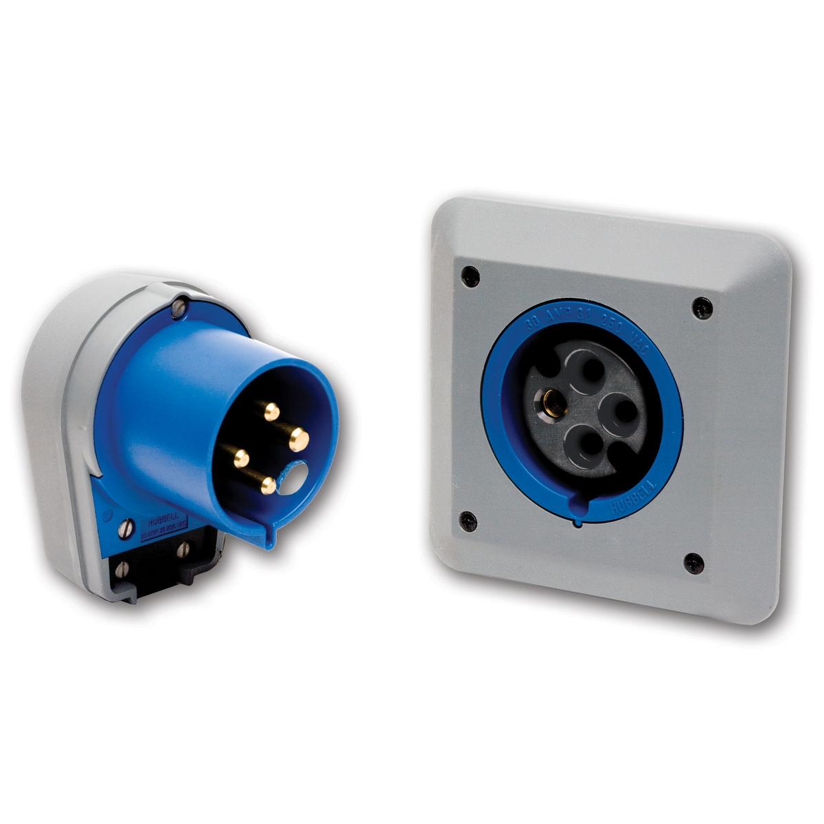 Hubbell Wiring Device-Kellems L430P9 Pin & Sleeve Plugs