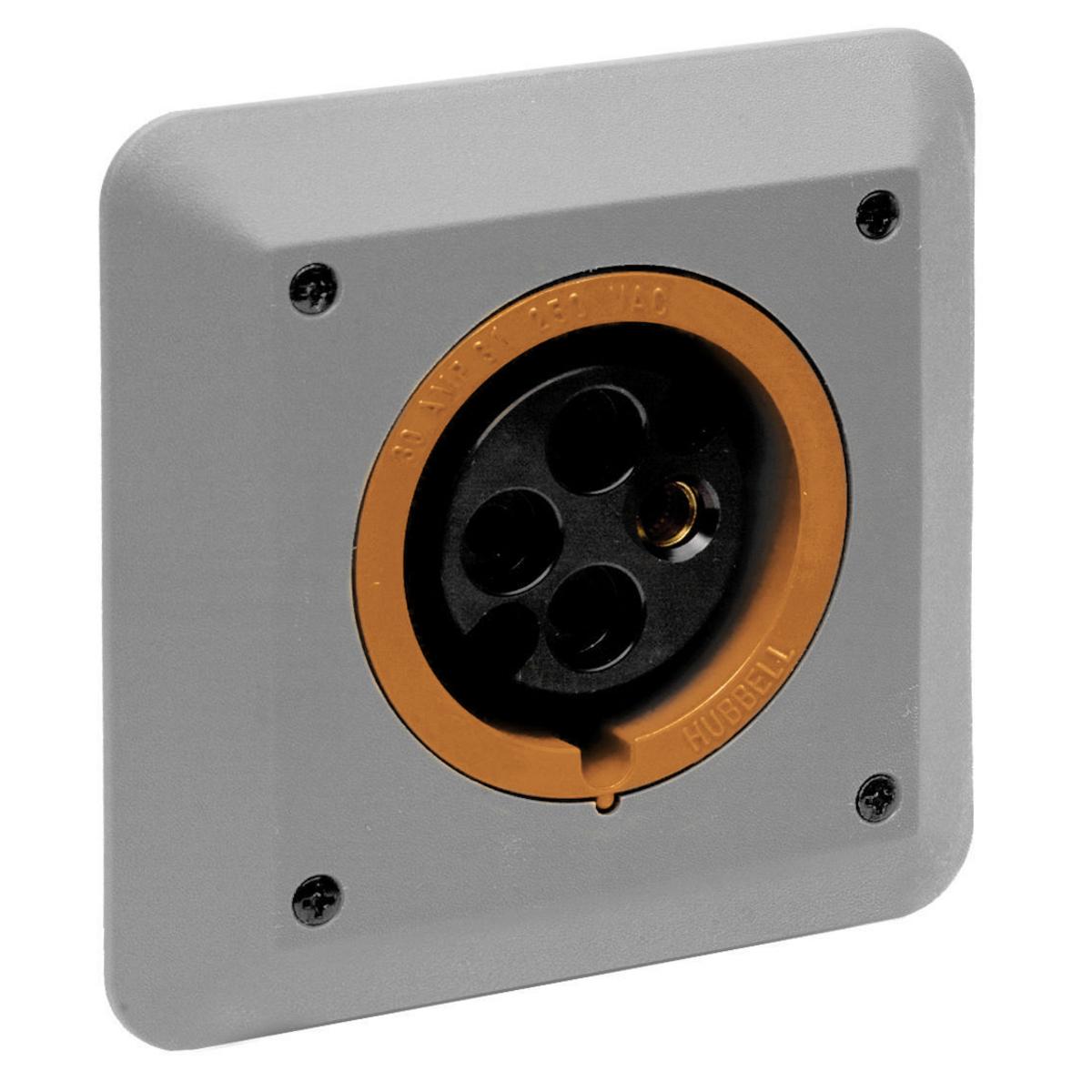 Hubbell Wiring Device-Kellems L430R12 Pin & Sleeve Receptacles