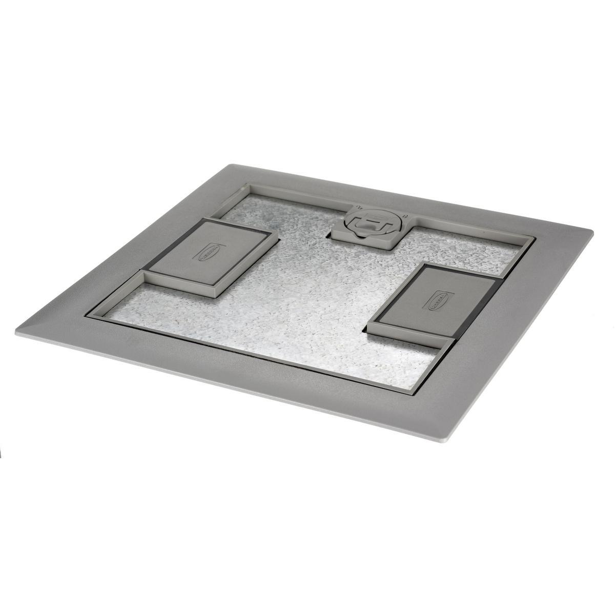 Hubbell Wiring Device-Kellems LCFBCGYA Floor Box Covers
