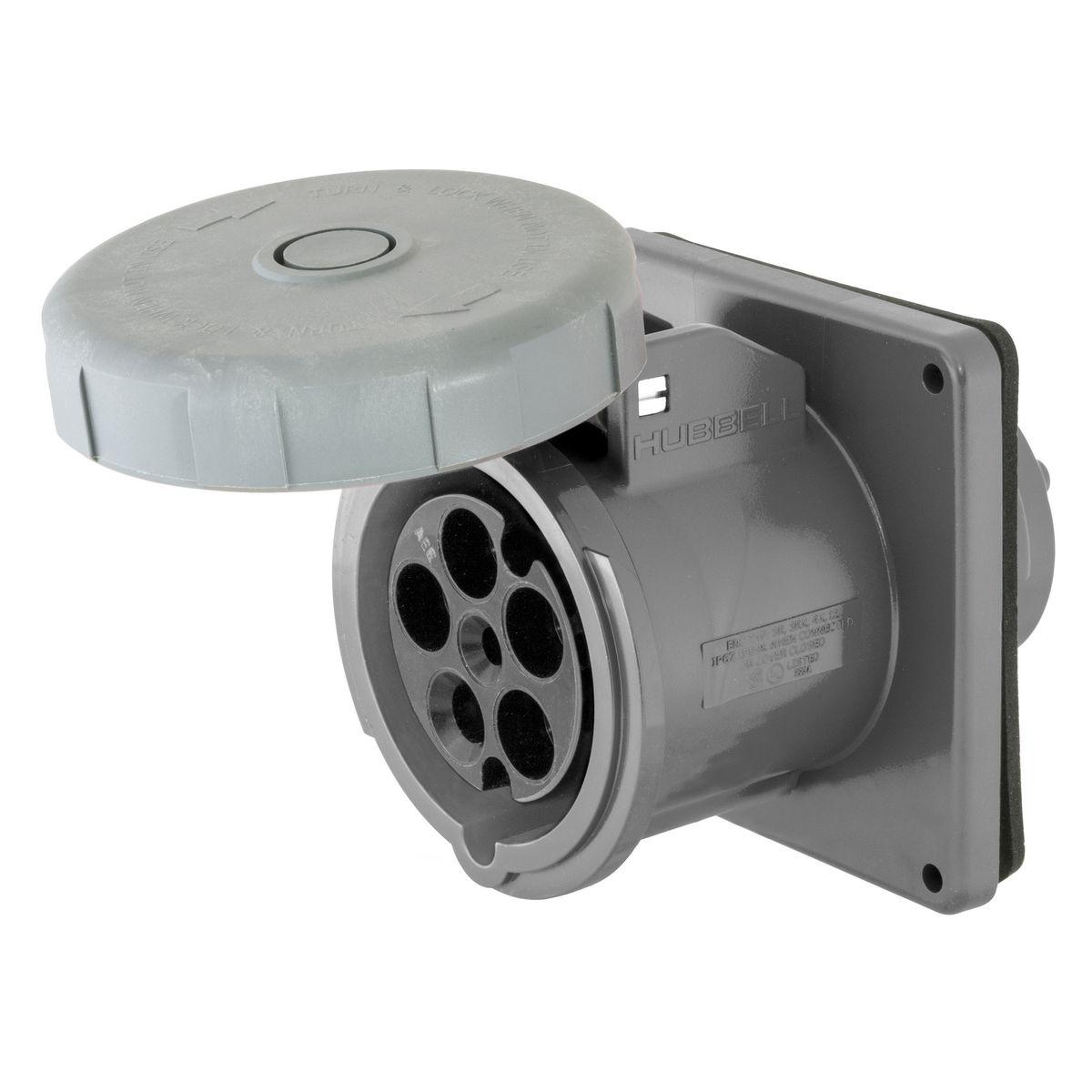 Hubbell Wiring Device-Kellems M5100R9 Pin & Sleeve Receptacles