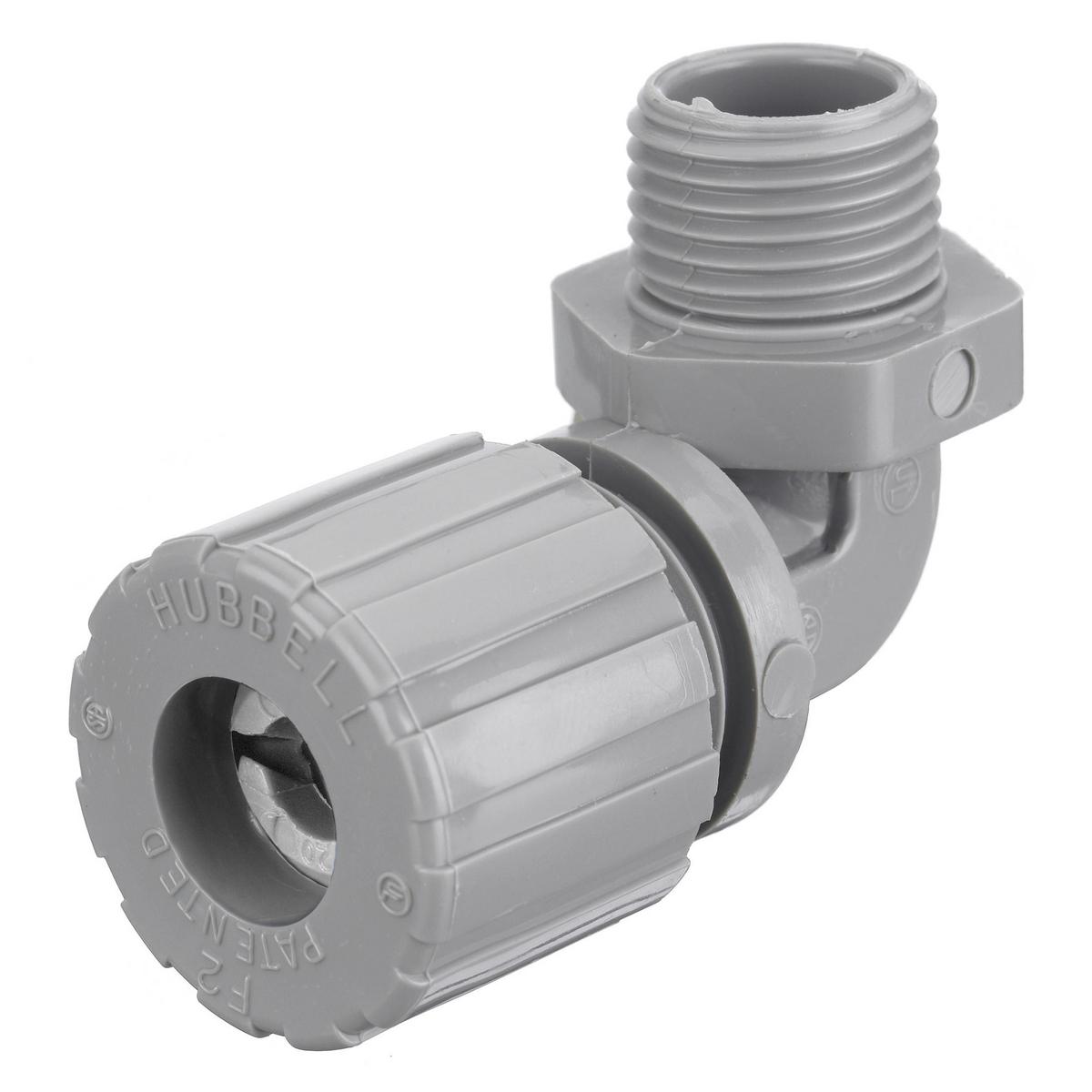 Hubbell Wiring Device-Kellems NHC1022CR Flexible Cord Connectors - 90 Degree