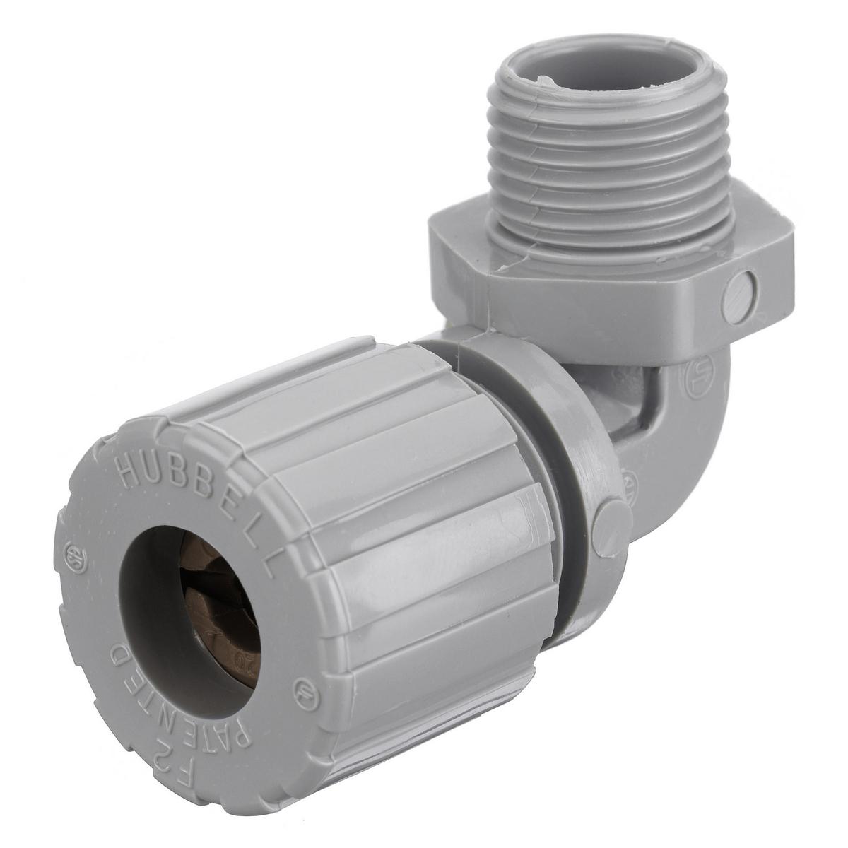 Hubbell Wiring Device-Kellems NHC1024CR Flexible Cord Connectors - 90 Degree