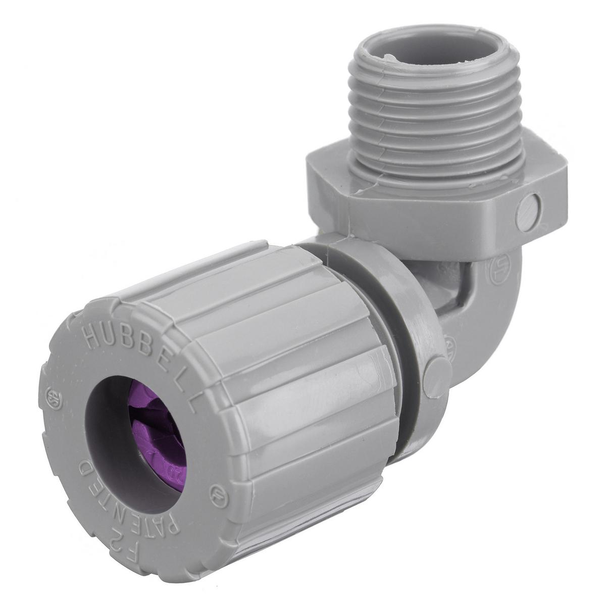 Hubbell Wiring Device-Kellems NHC1038CR Flexible Cord Connectors - 90 Degree
