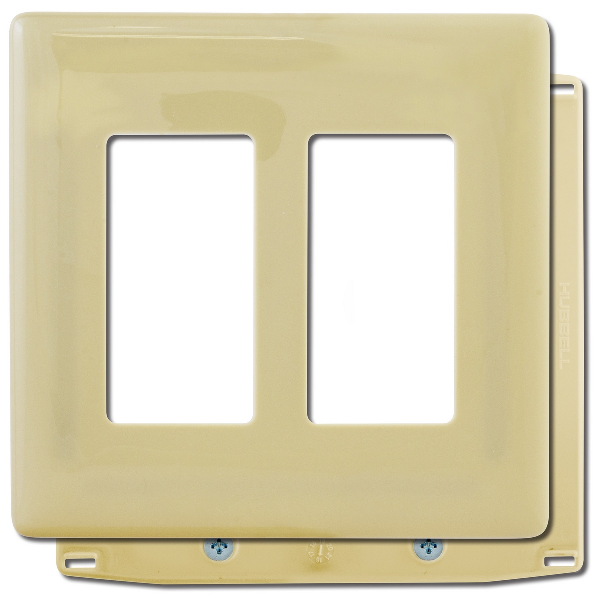 Hubbell Wiring Device-Kellems NPS262I Decorative Wallplates