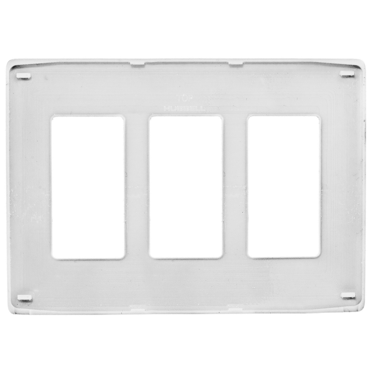 Hubbell Wiring Device-Kellems NPS3W Standard Wallplates