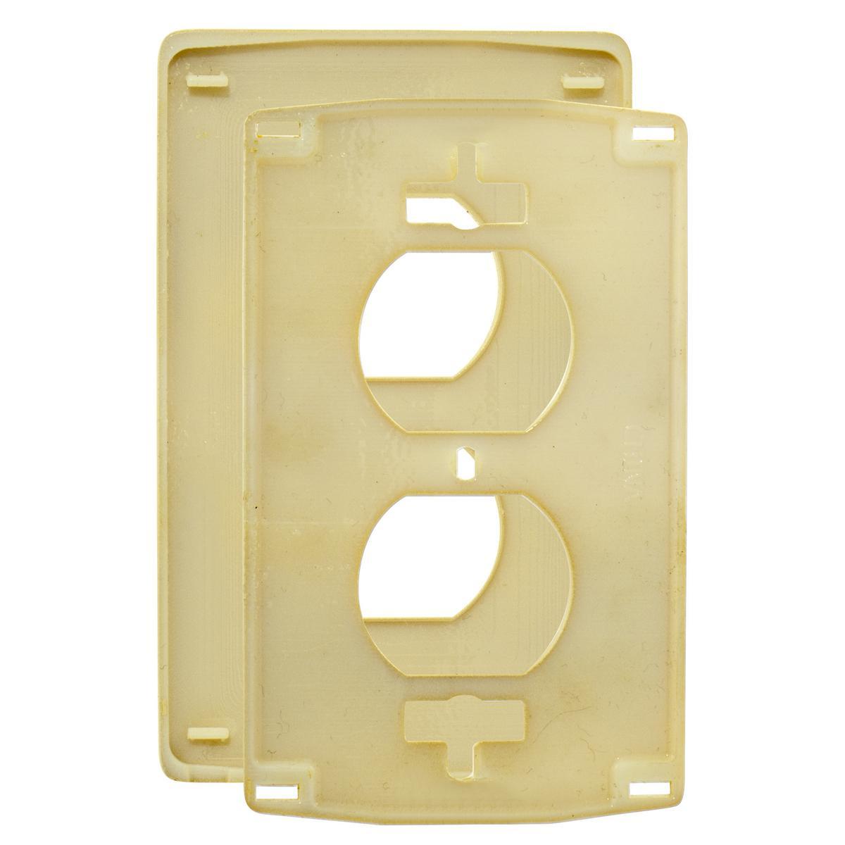 Hubbell Wiring Device-Kellems NPS8I Receptacle Wallplates