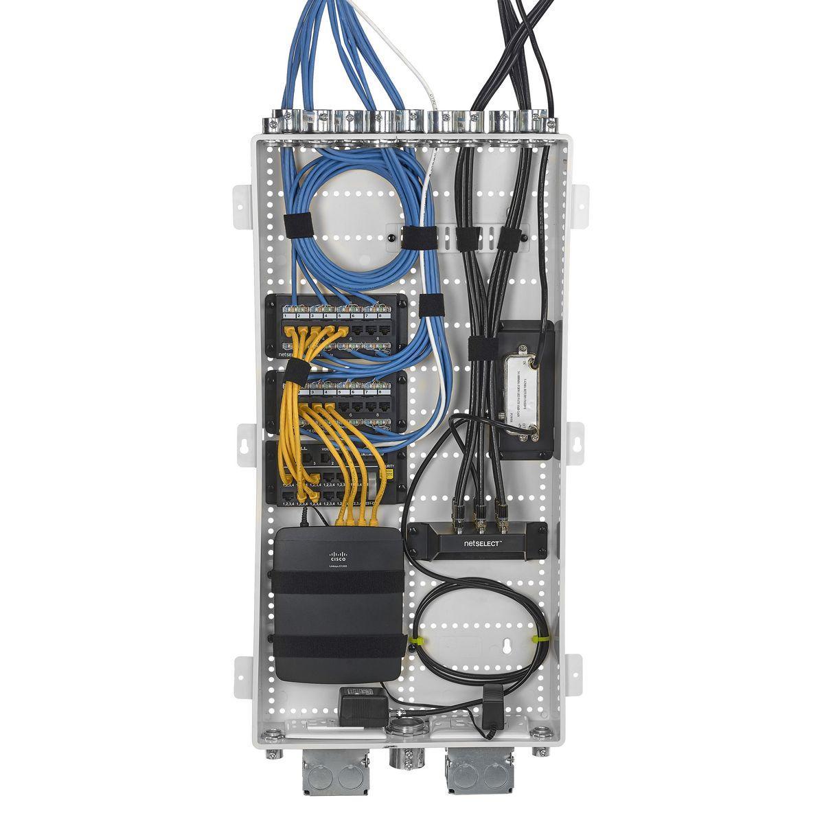 Hubbell Wiring Device-Kellems NSOBXP28B Wall Mount Enclosures