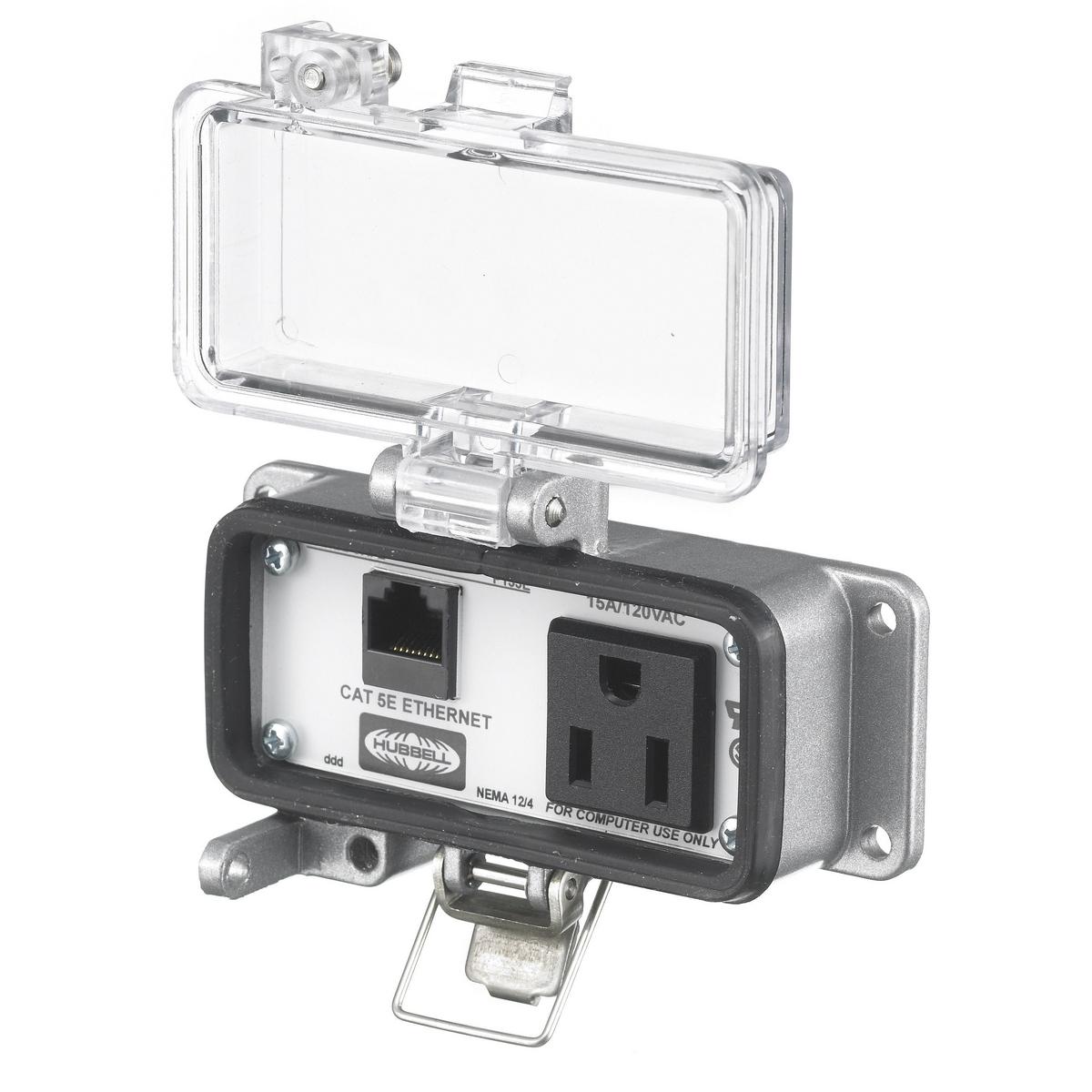 Hubbell Wiring Device-Kellems P15DH485C10 Combination Outlets