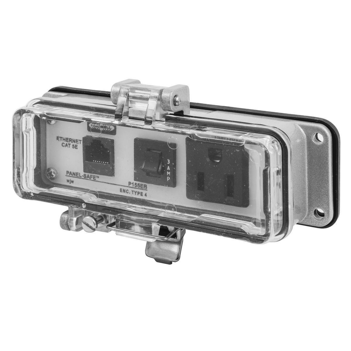 Hubbell Wiring Device-Kellems P155EB Combination Outlets