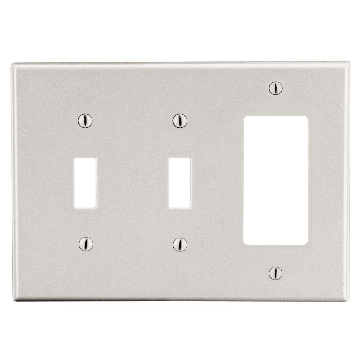 Hubbell Wiring Device-Kellems PJ226LA Combination Wallplates