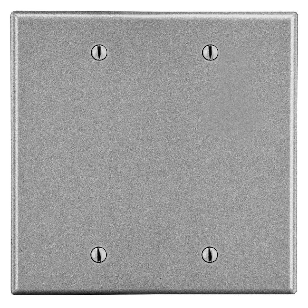 Hubbell Wiring Device-Kellems P23GY Blank Wallplates