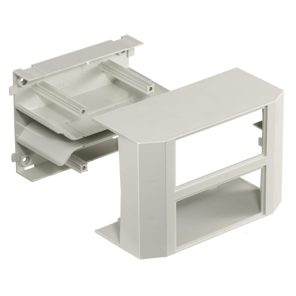Hubbell Wiring Device-Kellems PB3IND2G Raceway Outlet Boxes
