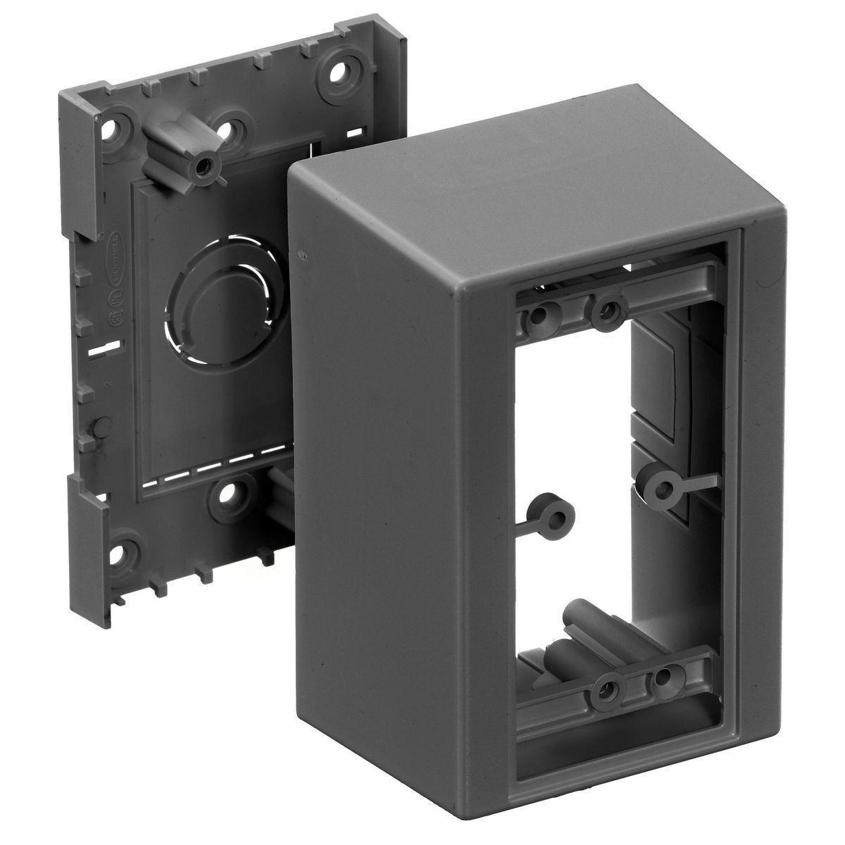 Hubbell Wiring Device-Kellems PDB12DBK Raceway Outlet Boxes