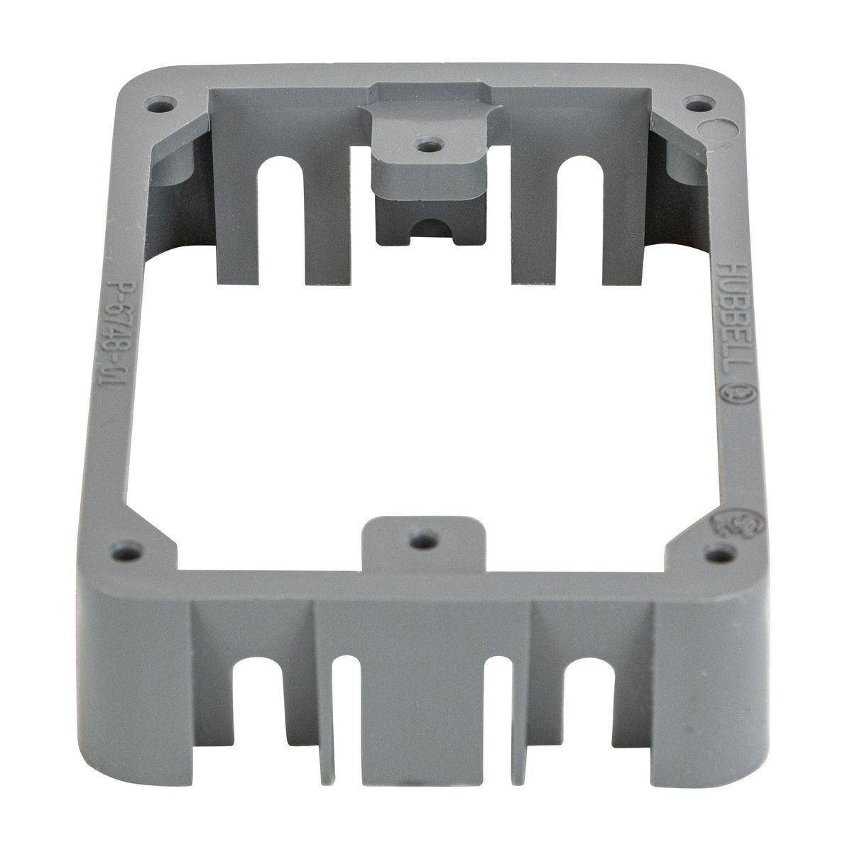 Hubbell Wiring Device-Kellems PFBRMC PFB Molded Non-Metallic Standard Mounting Collar, 4.56 in L x 3.07 in W x 0.97 in D, Thermoplastic