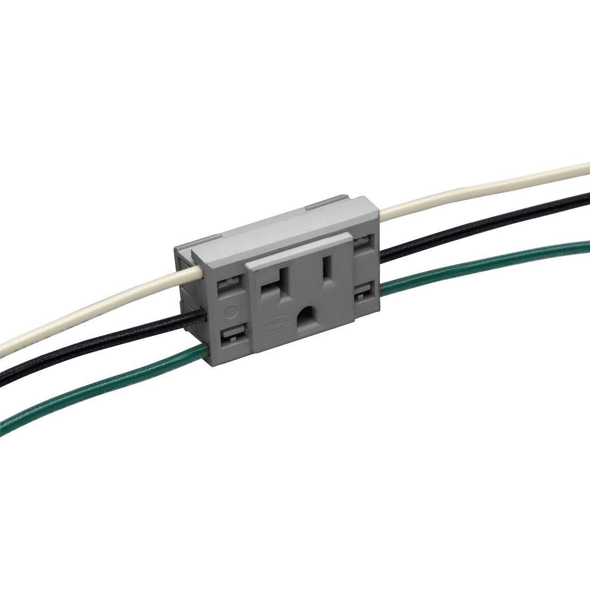 Hubbell Wiring Device-Kellems PT1RGY Raceway Outlet Devices