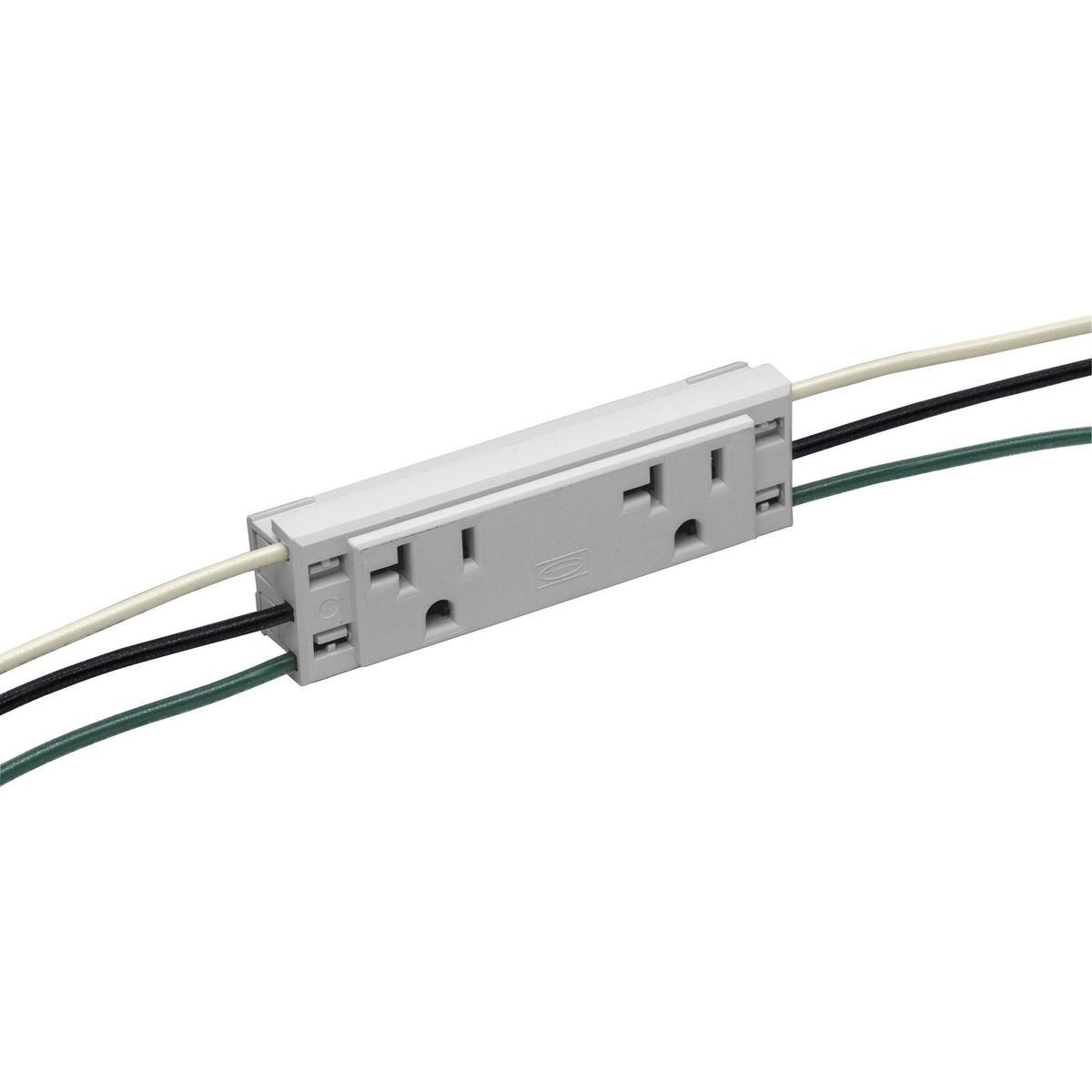 Hubbell Wiring Device-Kellems PT20R2OWTR Raceway Outlet Devices