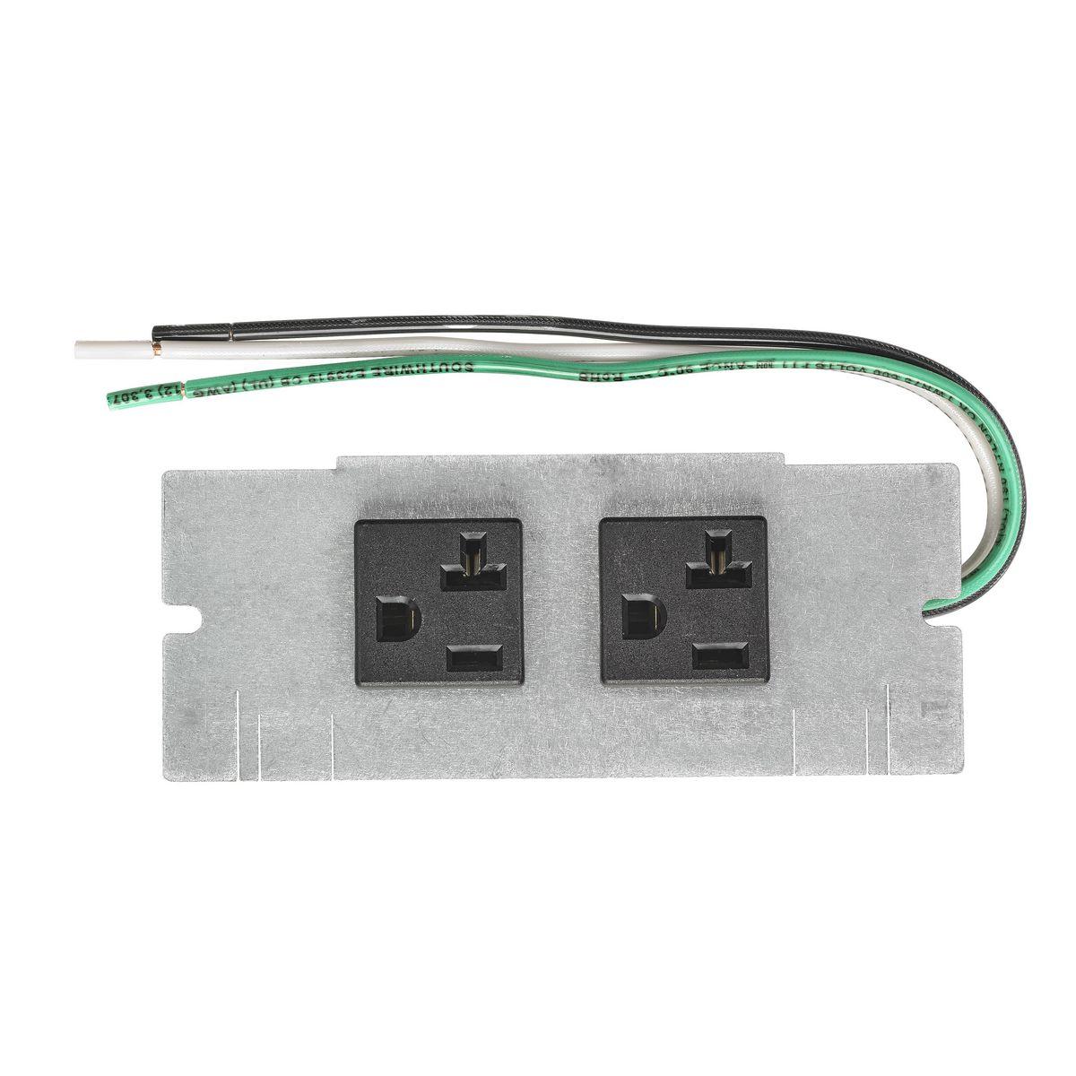 Hubbell Wiring Device-Kellems PWFBMP2R Floor Box Outlet Face Plates