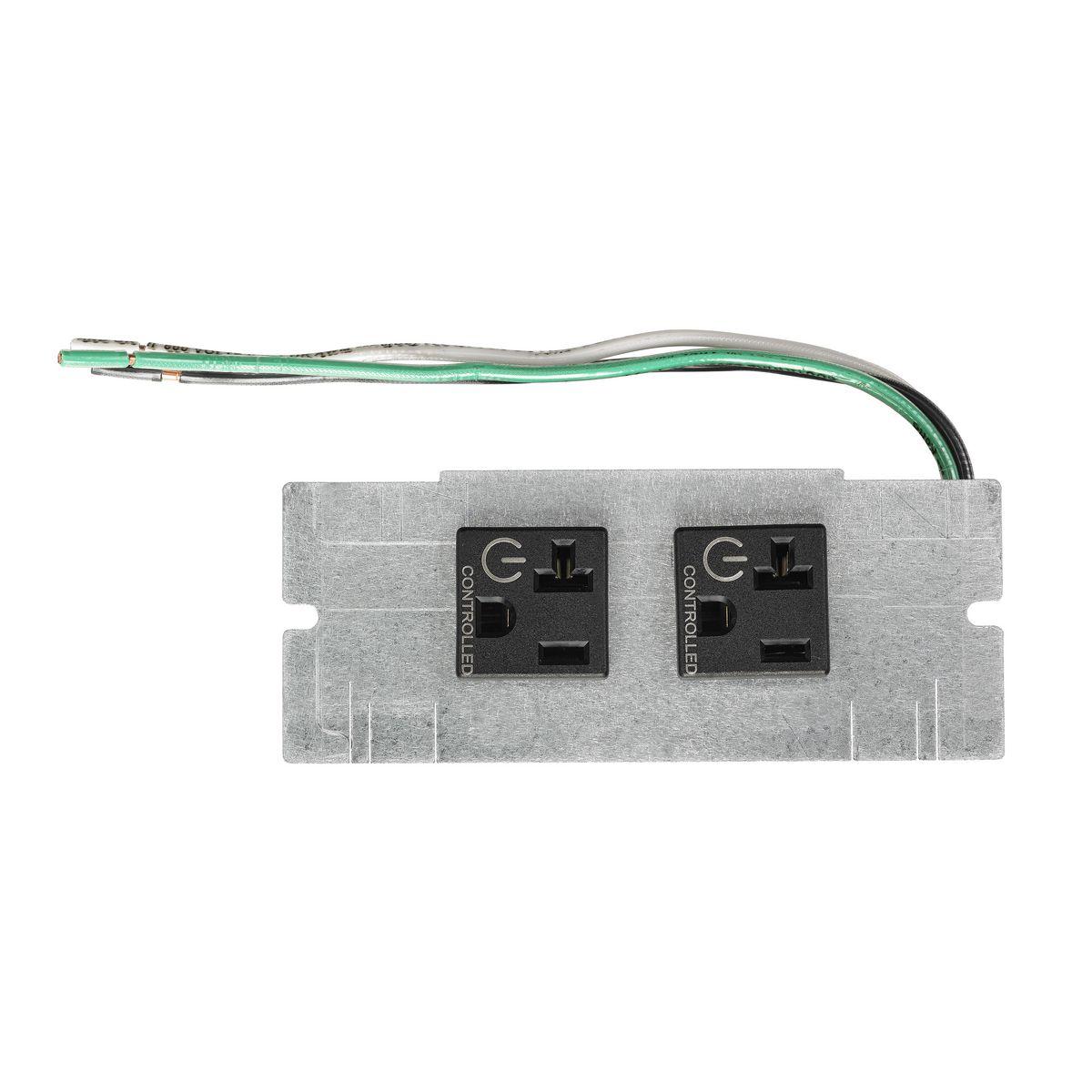 Hubbell Wiring Device-Kellems PWFBMP2RC Floor Box Outlet Face Plates