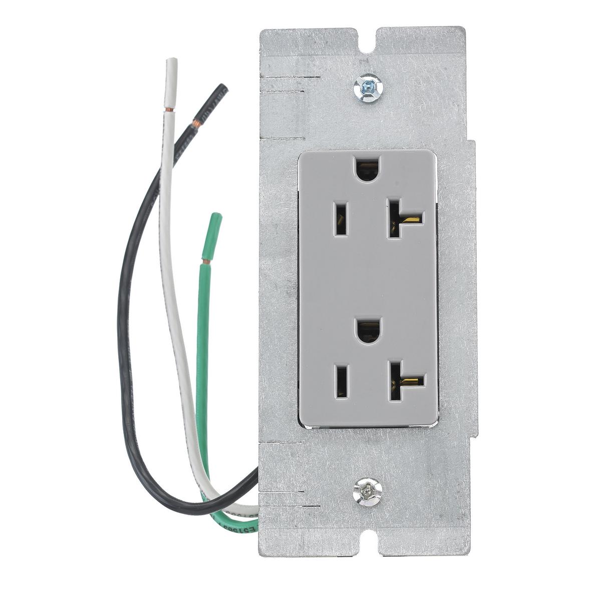 Hubbell Wiring Device-Kellems PWFBMPDR20GRY Floor Box Outlet Face Plates