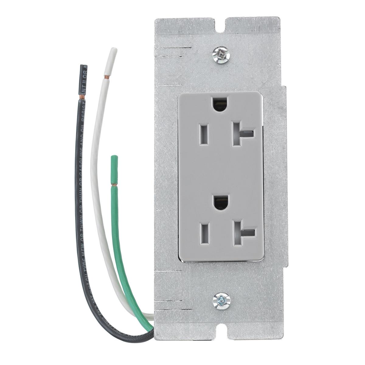 Hubbell Wiring Device-Kellems PWFBMPDR20GRYTR Floor Box Outlet Face Plates