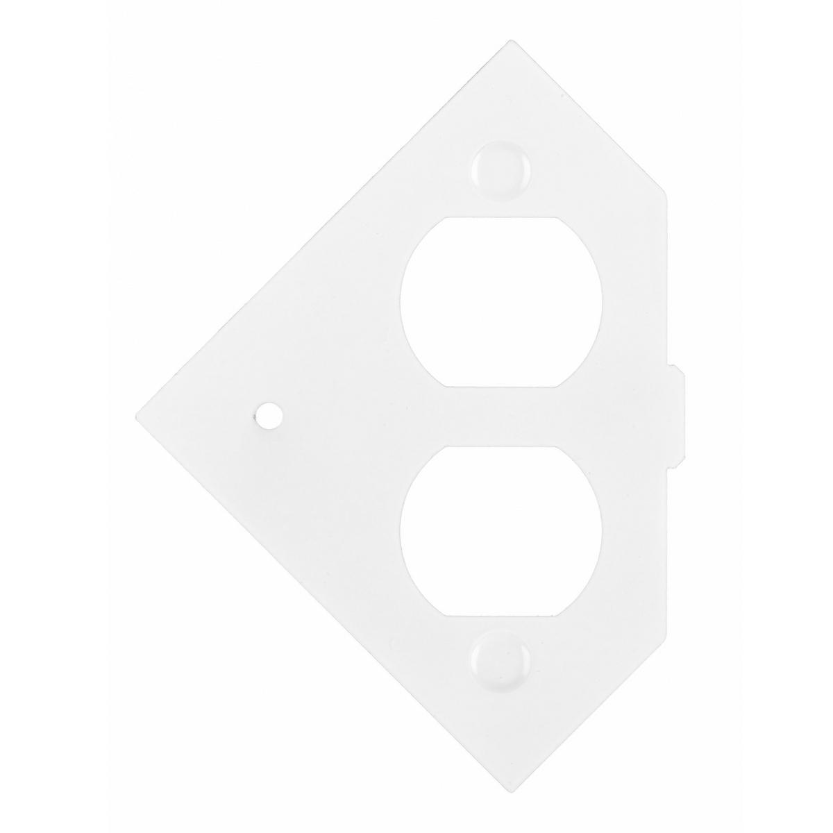Hubbell Wiring Device-Kellems RAFB4SPDUPLEX Floor Box Outlet Face Plates