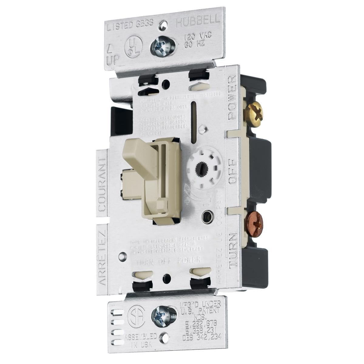 Hubbell Wiring Device-Kellems RAYCL153PI Dimmer Switches