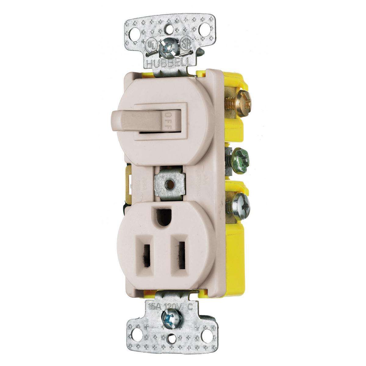 Hubbell Wiring Device-Kellems RC108LA Switches & Receptacles