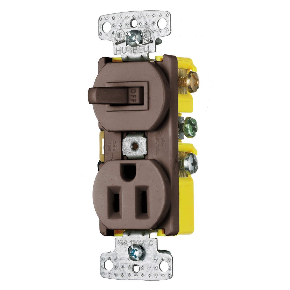Hubbell Wiring Device-Kellems RC108TR Switches & Receptacles
