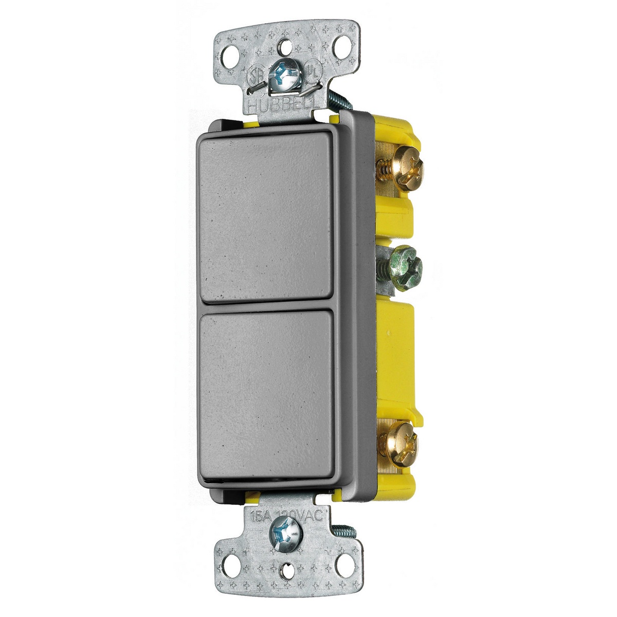 Hubbell Wiring Device-Kellems RCD103GY Decorative Switches